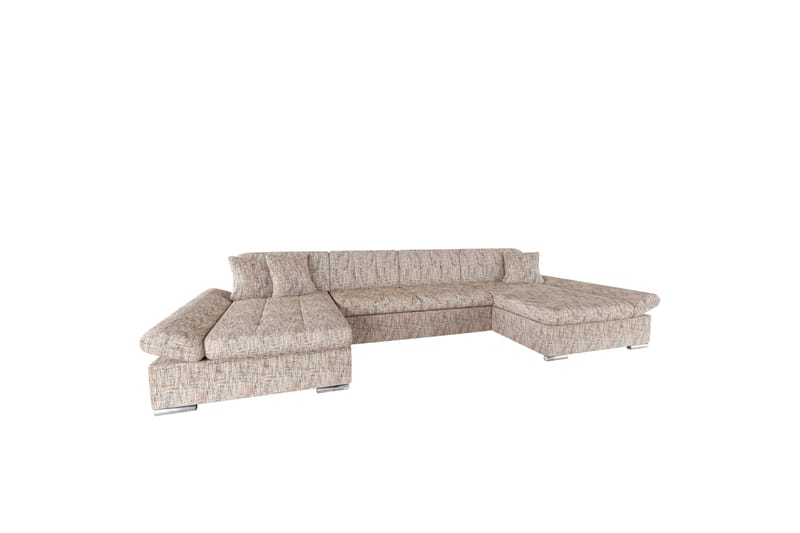 Dewitt Soffa Dubbeldivan 4-sits - Flerfärgad/Beige - Möbler - Vardagsrum - Soffor - U-soffor