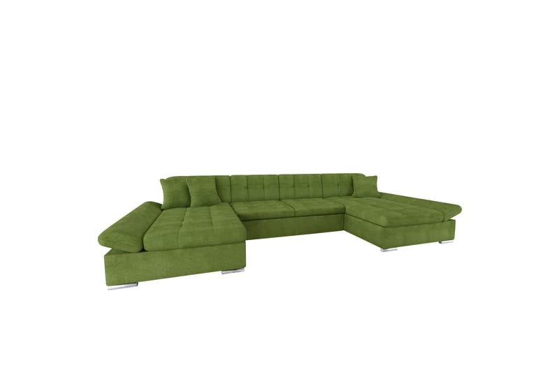 Dewitt Soffa Dubbeldivan 4-sits - Grön - Möbler - Vardagsrum - Soffor - U-soffor