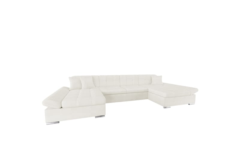 Dewitt Soffa Dubbeldivan 4-sits - Vit - Möbler - Vardagsrum - Soffor - U-soffor