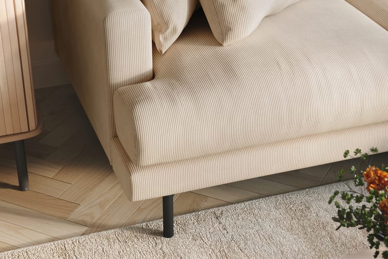 CONCAN 4-sits Divansoffa Beige - Möbler - Vardagsrum - Soffor - Divansoffa & schäslong