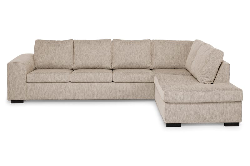 CONNECT Soffa med Schäslong Höger Beige - Möbler - Vardagsrum - Soffor - Divansoffa & schäslong