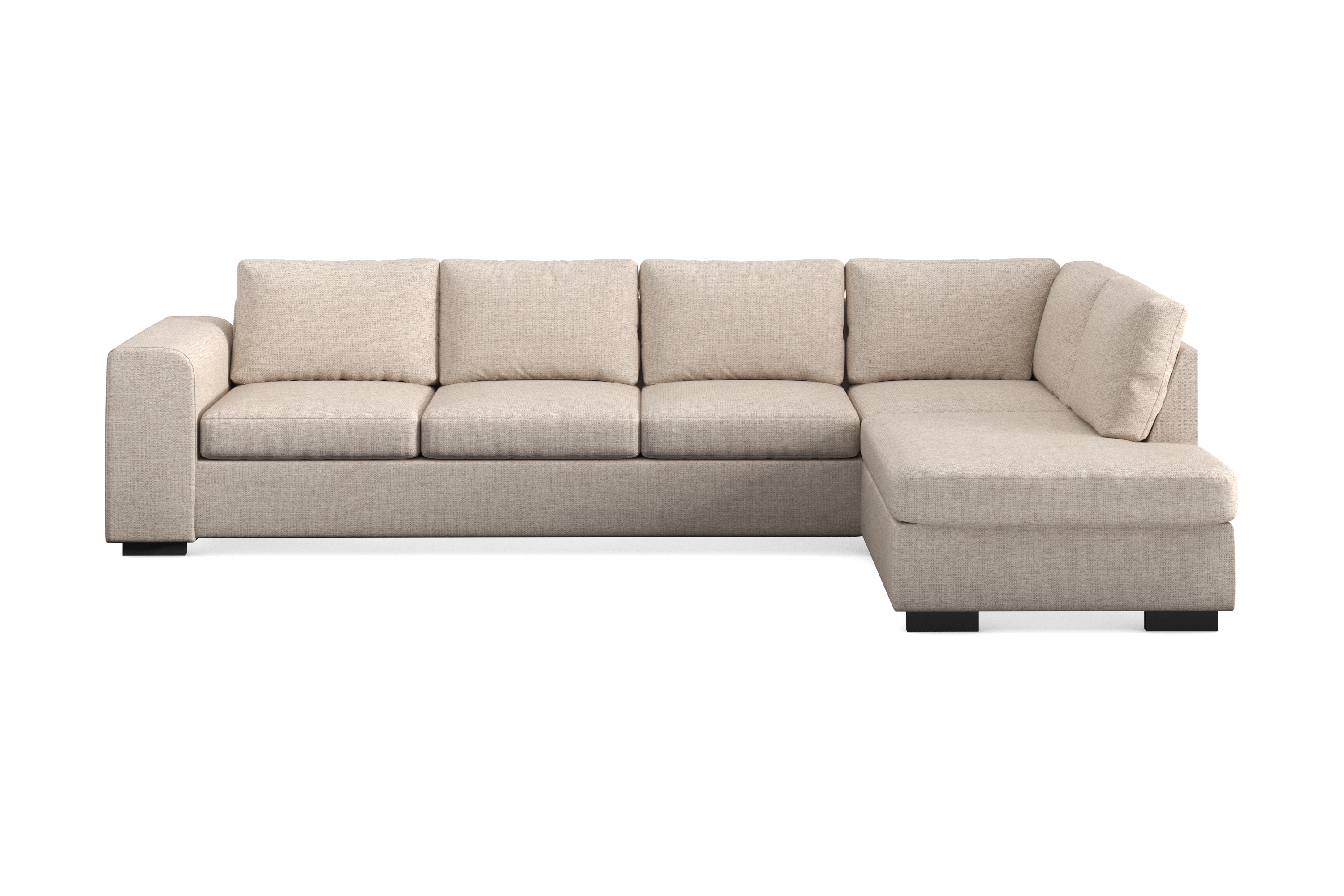 Scandinavian Choice CONNECT Soffa med Schäslong Large Höger Beige - Divansoffa & schäslong