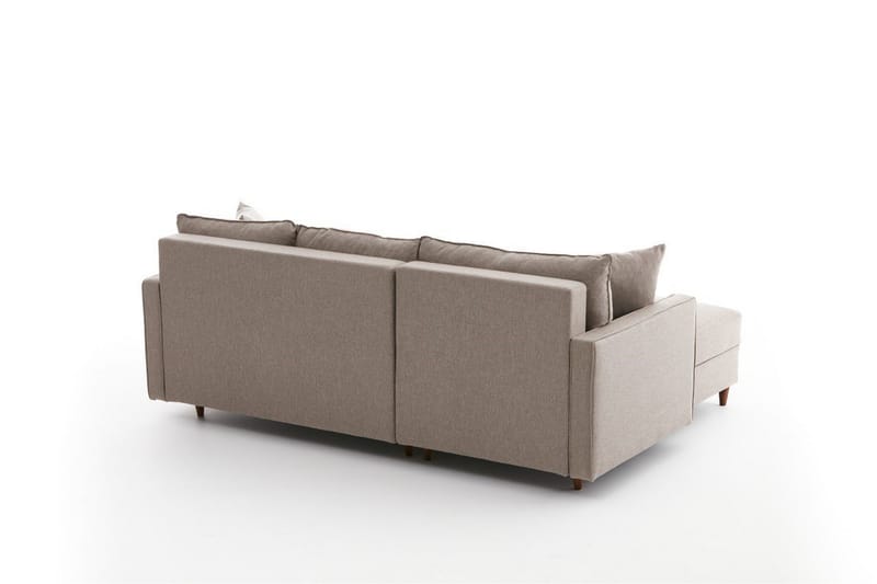 ENSGAS Soffa m. Divan 4-sits Beige - Möbler - Vardagsrum - Soffor - Divansoffa & schäslong