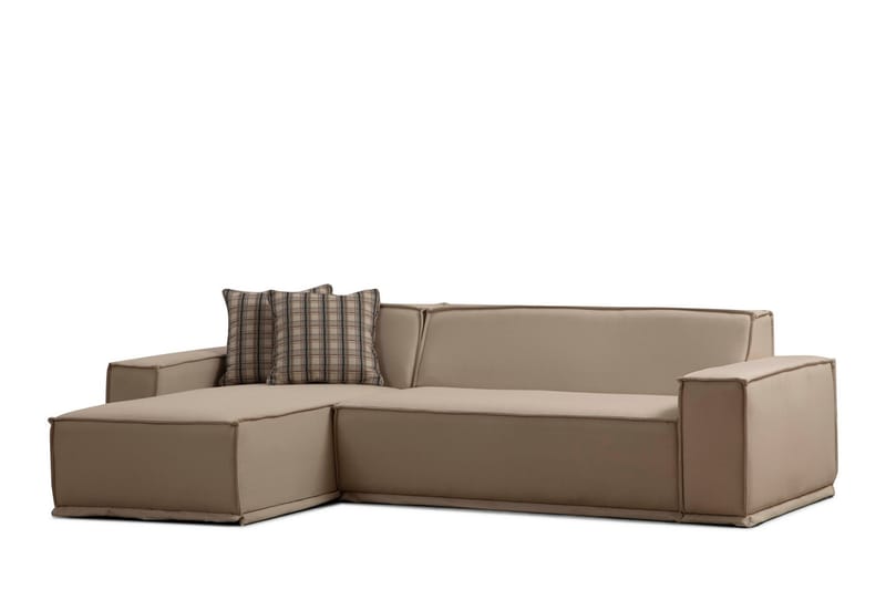 Heddon Soffa m. Divan 3-sits Beige - Möbler - Vardagsrum - Soffor - Divansoffa & schäslong