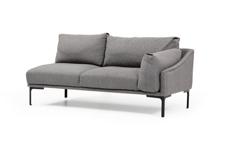 Lintley Soffa m. Divan 4-sits Grå - Möbler - Vardagsrum - Soffor - Divansoffa & schäslong