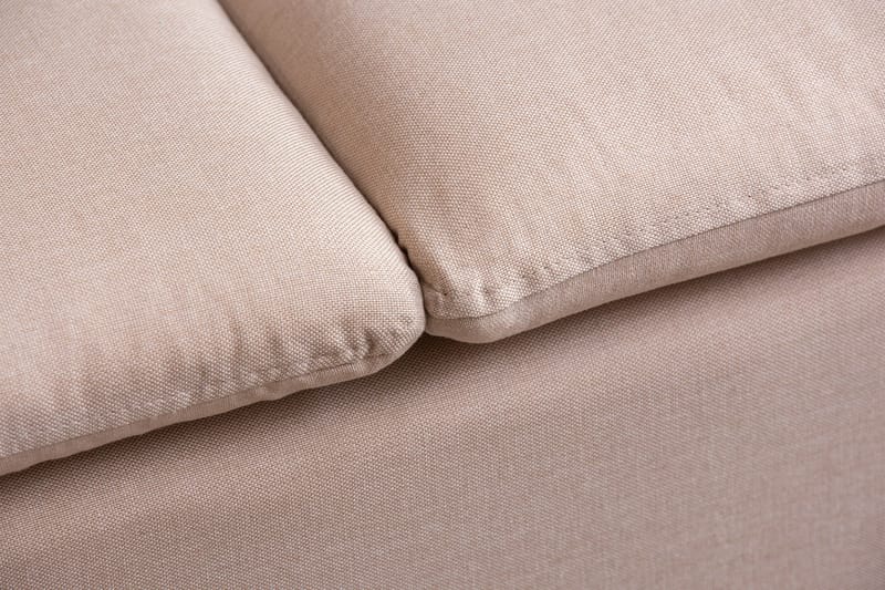 Lungo  Soffa m. Divan 4-sits Beige - Möbler - Vardagsrum - Soffor - Divansoffa & schäslong