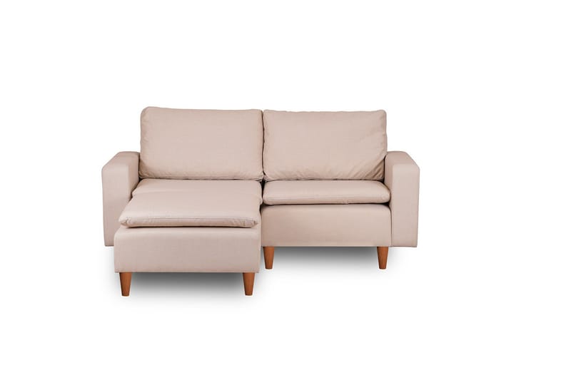 Lungo  Soffa m. Divan 4-sits Beige - Möbler - Vardagsrum - Soffor - Divansoffa & schäslong