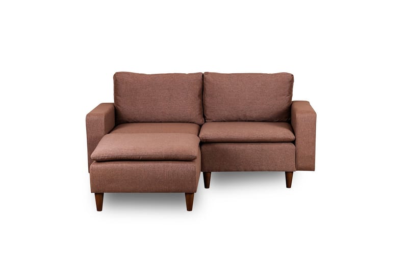 Lungo  Soffa m. Divan 4-sits Ljusbrun - Möbler - Vardagsrum - Soffor - Divansoffa & schäslong