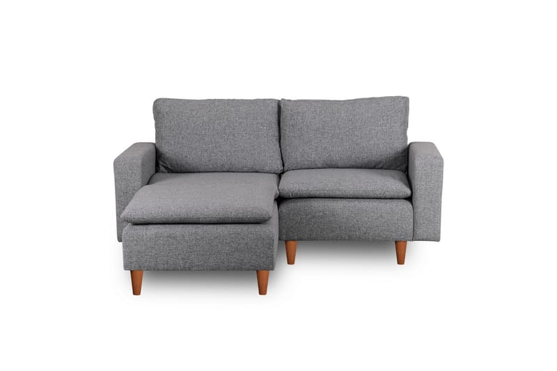 Lungo  Soffa m. Divan 4-sits Ljusgrå - Möbler - Vardagsrum - Soffor - Divansoffa & schäslong