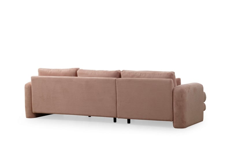 Makhan Soffa m. Divan 3-sits Rosa - Möbler - Vardagsrum - Soffor - Divansoffa & schäslong