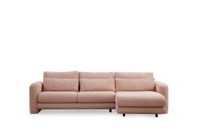 Makhan Soffa m. Divan 3-sits Rosa - Möbler - Vardagsrum - Soffor - Divansoffa & schäslong