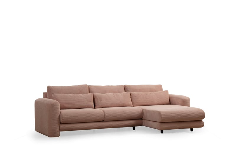 Makhan Soffa m. Divan 3-sits Rosa - Möbler - Vardagsrum - Soffor - Divansoffa & schäslong