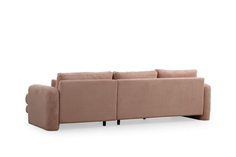 Makhan Soffa m. Divan 3-sits Rosa - Möbler - Vardagsrum - Soffor - Divansoffa & schäslong