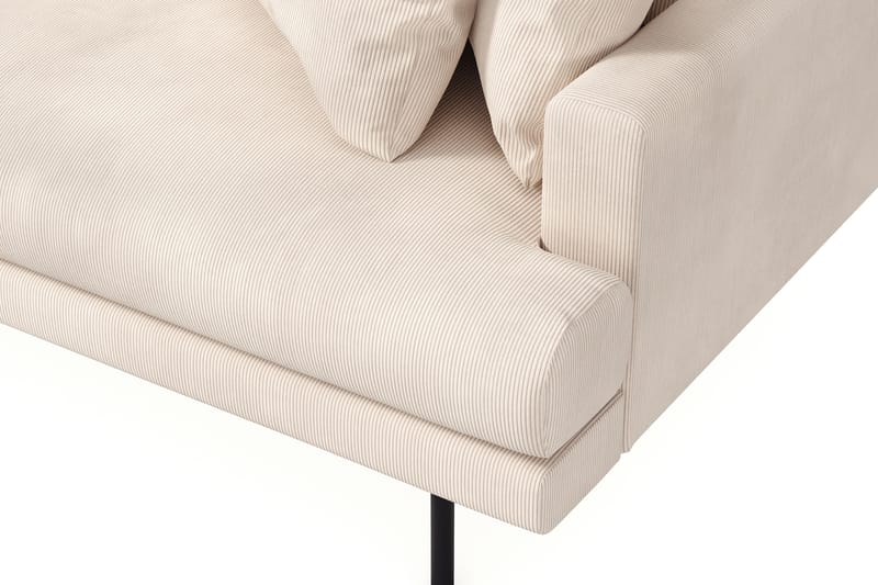 Menard 3-sits Divansoffa Beige - Möbler - Vardagsrum - Soffor - Divansoffa & schäslong