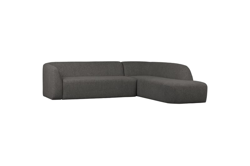 Mooli Soffa med Schäslong 3-sits Grå/Svart - Möbler - Vardagsrum - Soffor - Divansoffa & schäslong