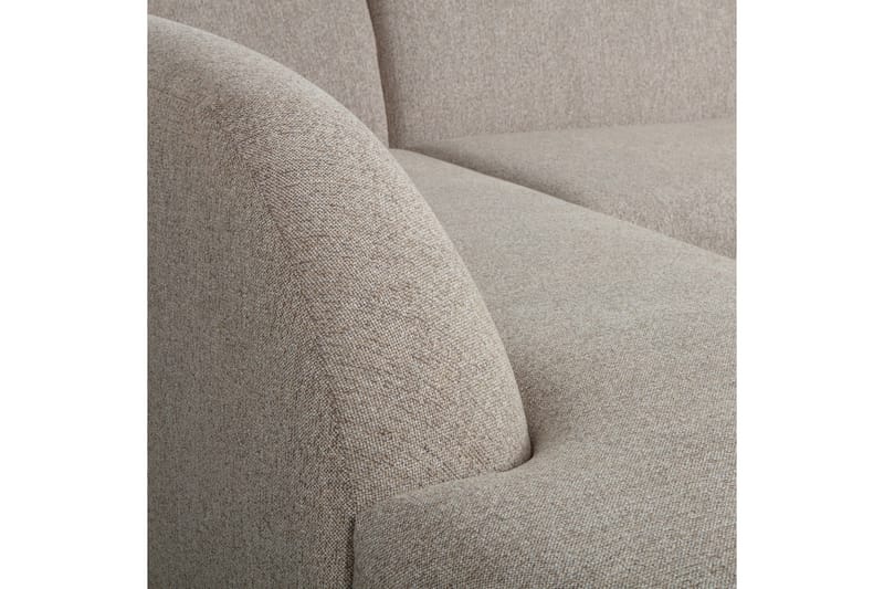 Mooli Soffa med Schäslong 3-sits Naturmelange - Möbler - Vardagsrum - Soffor - Divansoffa & schäslong