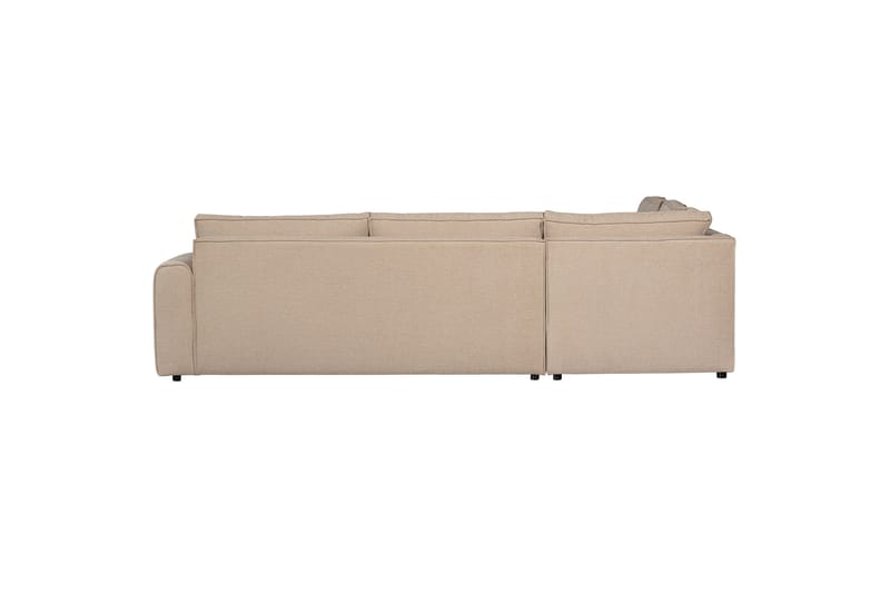 MUJO Soffa med Schäslong 3-sits Beige - Möbler - Vardagsrum - Soffor - Divansoffa & schäslong