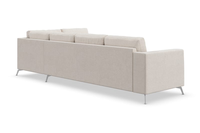 NASHVILLE LYX 4-sits Soffa med Schäslong Höger Beige - Möbler - Vardagsrum - Soffor - Divansoffa & schäslong