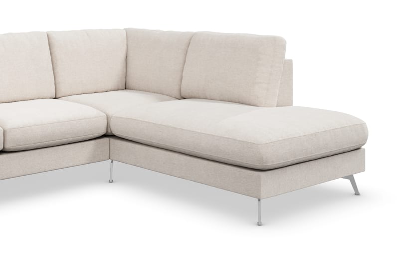 NASHVILLE LYX 4-sits Soffa med Schäslong Höger Beige - Möbler - Vardagsrum - Soffor - Divansoffa & schäslong