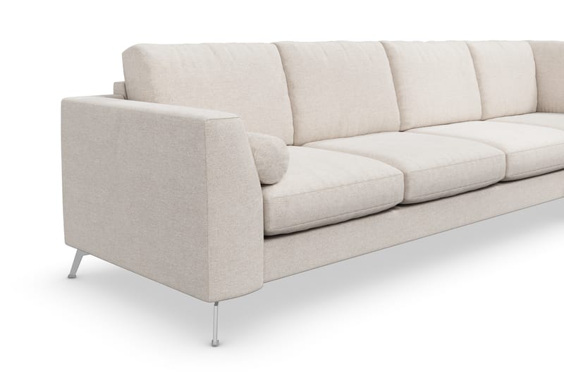 NASHVILLE LYX 4-sits Soffa med Schäslong Höger Beige - Möbler - Vardagsrum - Soffor - Divansoffa & schäslong