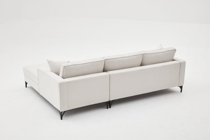 NAUEN Soffa m. Divan 4-sits Beige - Möbler - Vardagsrum - Soffor - Divansoffa & schäslong