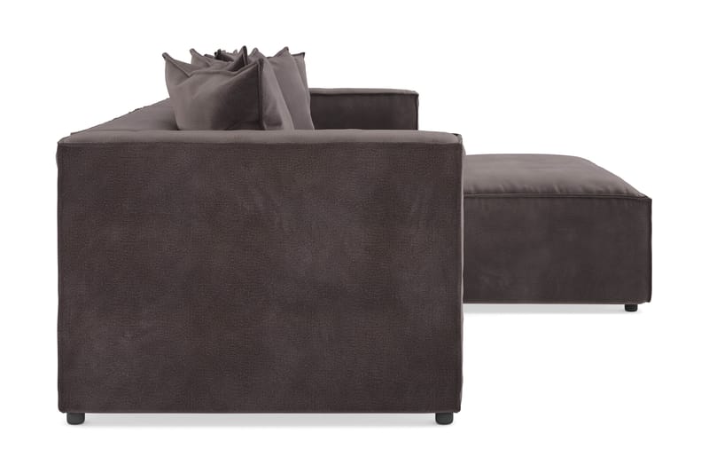 NORIAKI L-soffa Beige/Svart - Möbler - Vardagsrum - Soffor - Divansoffa & schäslong