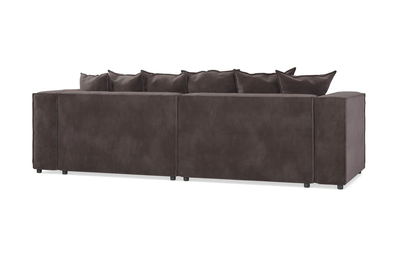 NORIAKI L-soffa Beige/Svart - Möbler - Vardagsrum - Soffor - Divansoffa & schäslong