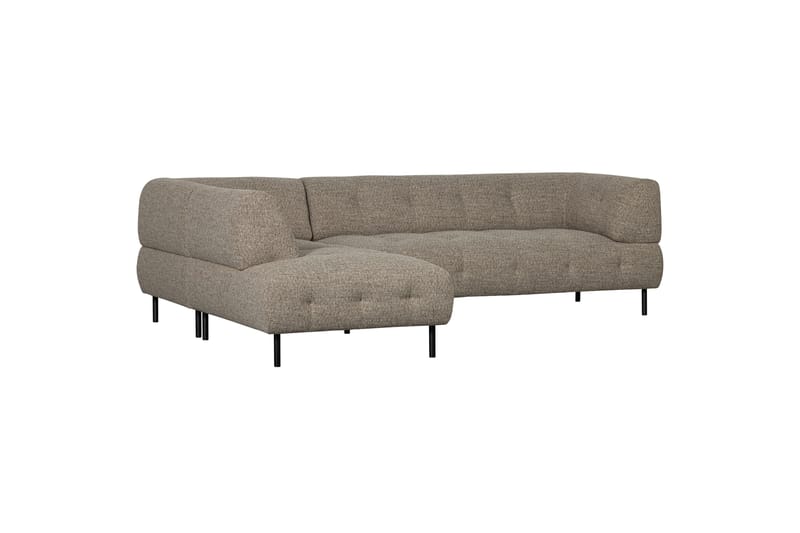 OKSHATINE Soffa med Schäslong 3-sits Brun - Möbler - Vardagsrum - Soffor - Divansoffa & schäslong