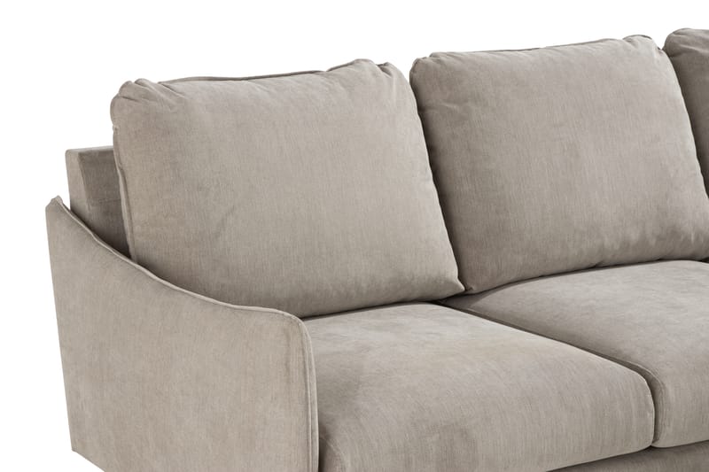 OSCAR LYX 3-sits Divansoffa Vänster Beige - Möbler - Vardagsrum - Soffor - Divansoffa & schäslong