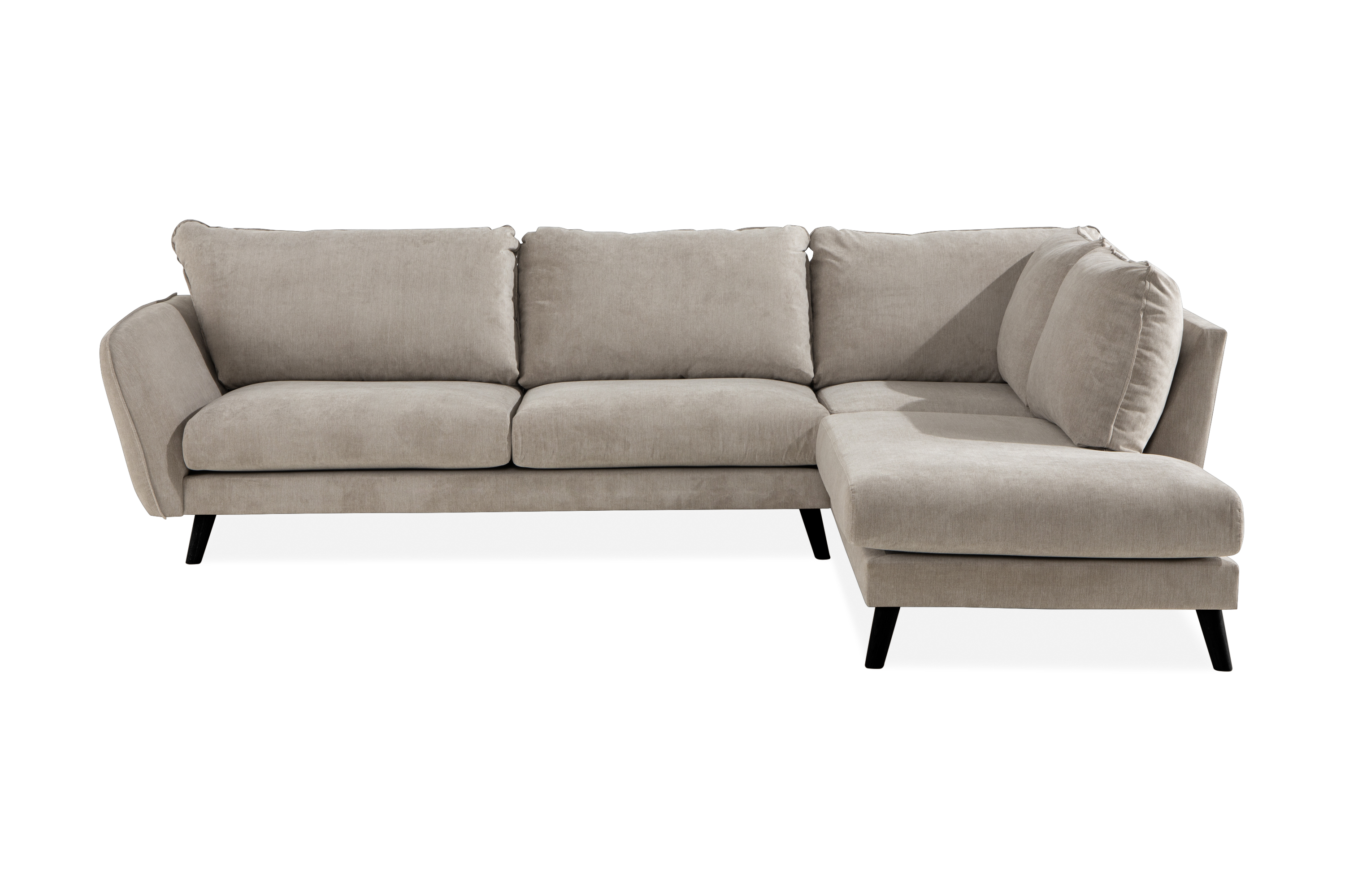 OSCAR LYX Schäslongsoffa Höger Beige –