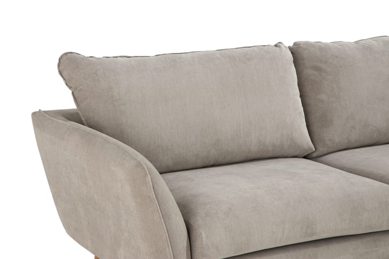 OSCAR LYX Schäslongsoffa Höger Beige/Ek - Möbler - Vardagsrum - Soffor - Divansoffa & schäslong