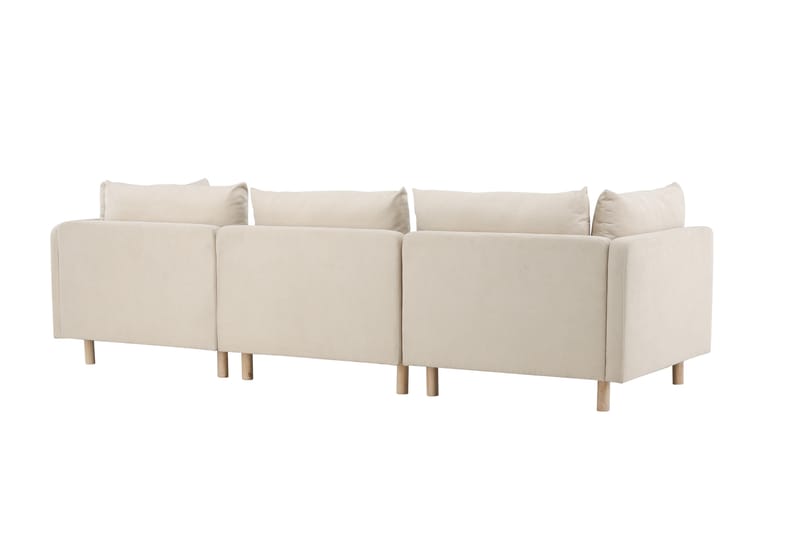 Zero Soffa m. Divan 3-sits - Beige - Möbler - Vardagsrum - Soffor - Divansoffa & schäslong