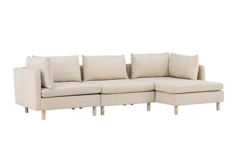 Zero Soffa m. Divan 3-sits - Beige - Möbler - Vardagsrum - Soffor - Divansoffa & schäslong