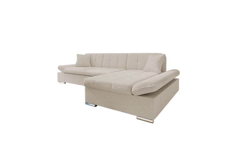 Djerra Soffa med Divan 3-sits - Beige - Möbler - Vardagsrum - Soffor - Divansoffa & schäslong