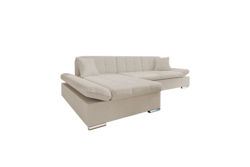 Djerra Soffa med Divan 3-sits - Beige - Möbler - Vardagsrum - Soffor - Divansoffa & schäslong