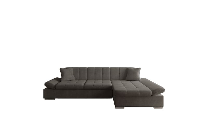 Djerra Soffa med Divan 3-sits - Brun - Möbler - Vardagsrum - Soffor - Divansoffa & schäslong