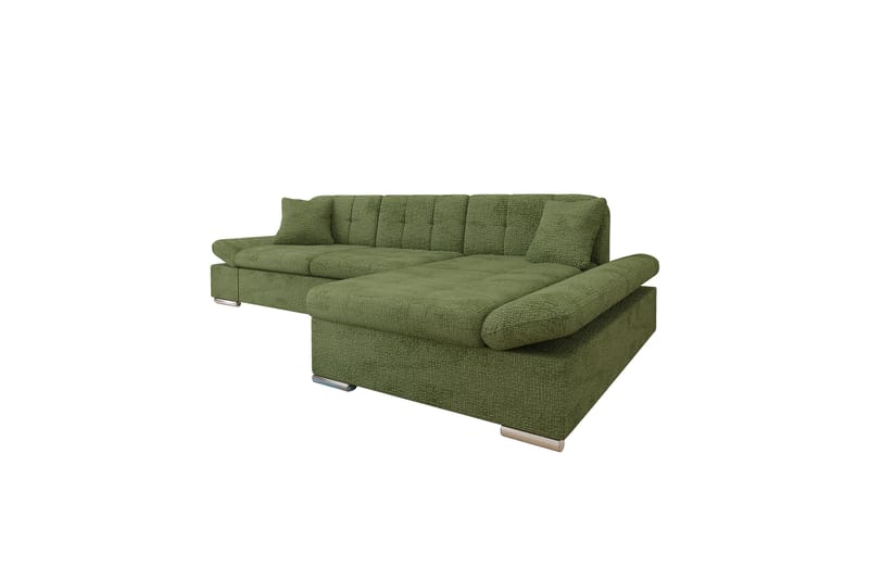 Djerra Soffa med Divan 3-sits - Grön - Möbler - Vardagsrum - Soffor - Divansoffa & schäslong