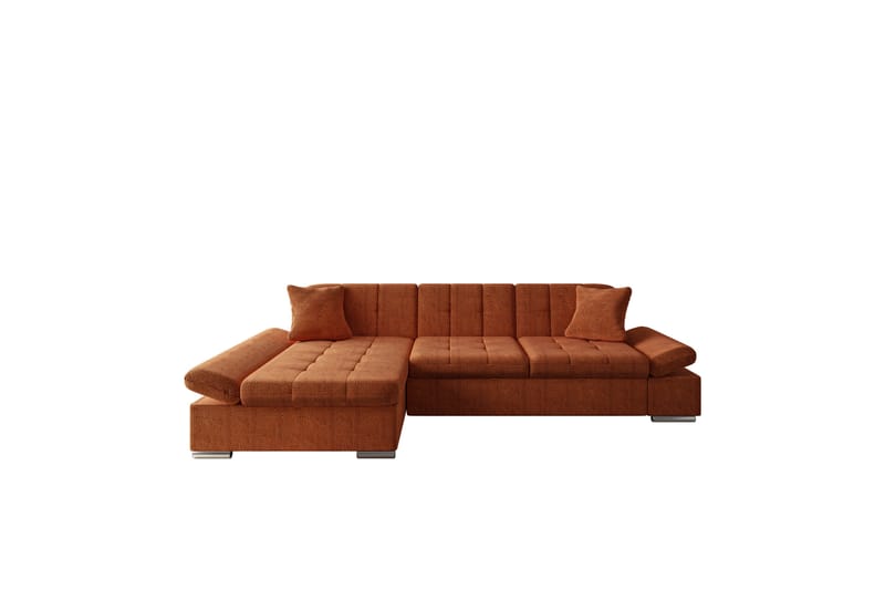 Djerra Soffa med Divan 3-sits - Orange - Möbler - Vardagsrum - Soffor - Divansoffa & schäslong