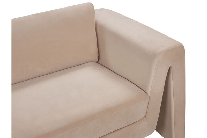 Durran Soffa 3-sits - Beige/Svart - Möbler - Vardagsrum - Soffor - 3-sits soffor