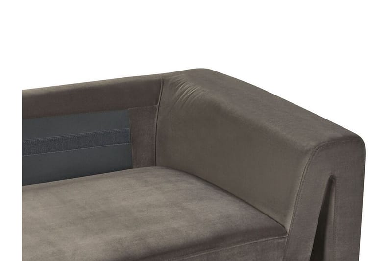 Durran Soffa 3-sits - Grå/Svart - Möbler - Vardagsrum - Soffor - 3-sits soffor