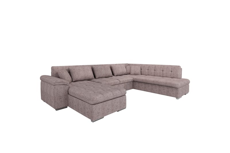 Dynir Soffa med Divan och Schäslong 4-sits - Beige - Möbler - Vardagsrum - Soffor - U-soffor