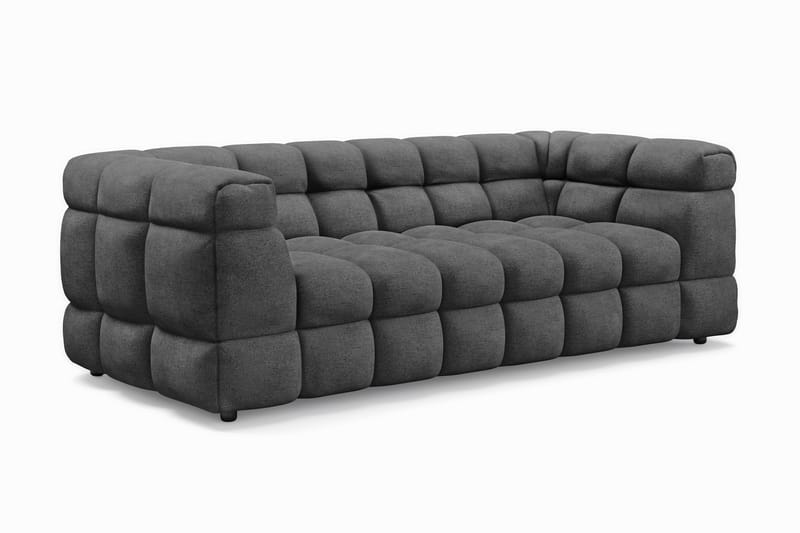 Elise 3-sits Soffa Mörkgrå - Möbler - Vardagsrum - Soffor - 3-sits soffor