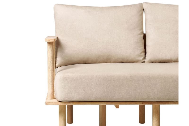 Fadey Soffa 2-sits - Beige/Ljust trä - Möbler - Vardagsrum - Soffor - 2-sits soffor