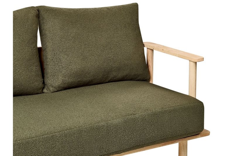 Fadey Soffa 2-sits - Grön/Ljust trä - Möbler - Vardagsrum - Soffor - 2-sits soffor