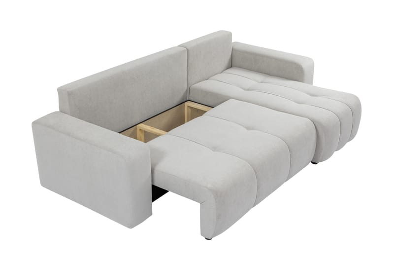 Flo Bäddsoffa med Divan 3-sits - Beige - Möbler - Vardagsrum - Soffor - Divansoffa & schäslong