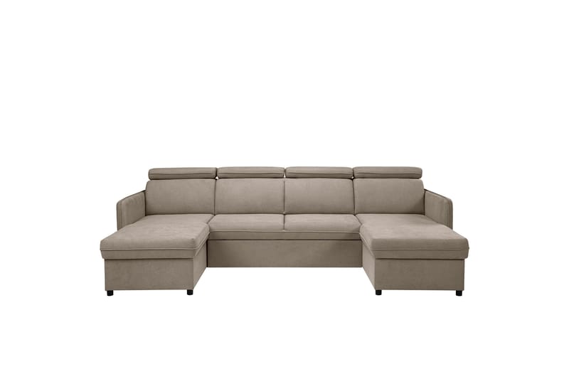 Fredrik Soffa Dubbeldivan 4-sits - Beige - Möbler - Vardagsrum - Soffor - U-soffor