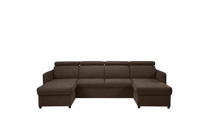 Fredrik Soffa Dubbeldivan 4-sits - Brun - Möbler - Vardagsrum - Soffor - U-soffor