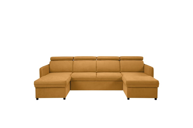 Fredrik Soffa Dubbeldivan 4-sits - Gul - Möbler - Vardagsrum - Soffor - U-soffor