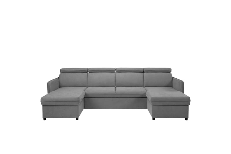 Fredrik Soffa Dubbeldivan 4-sits - Ljusgrå - Möbler - Vardagsrum - Soffor - U-soffor