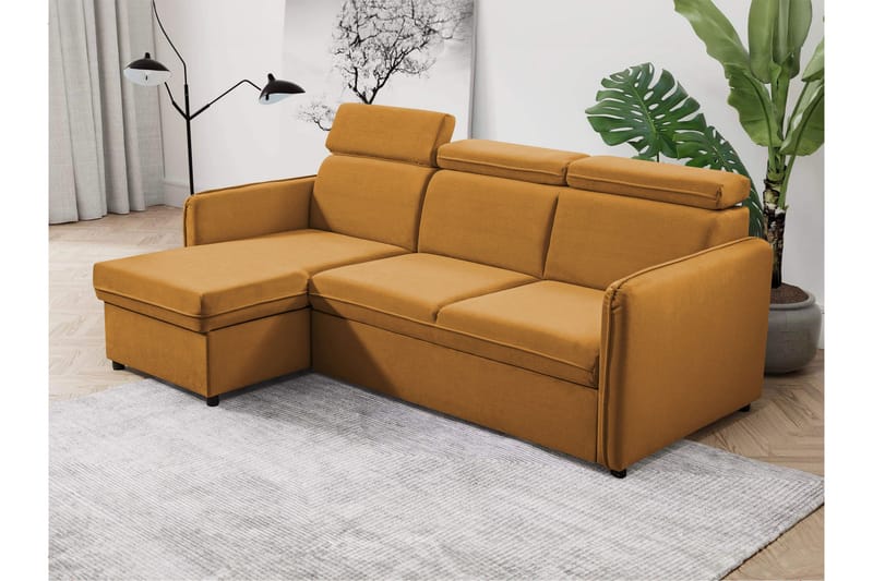 Fredrik Soffa med Divan 3-sits - Orange - Möbler - Vardagsrum - Soffor - Divansoffa & schäslong